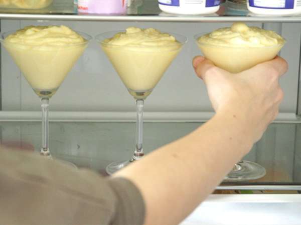 Creamy mango mousse - Persiapan langkah 8