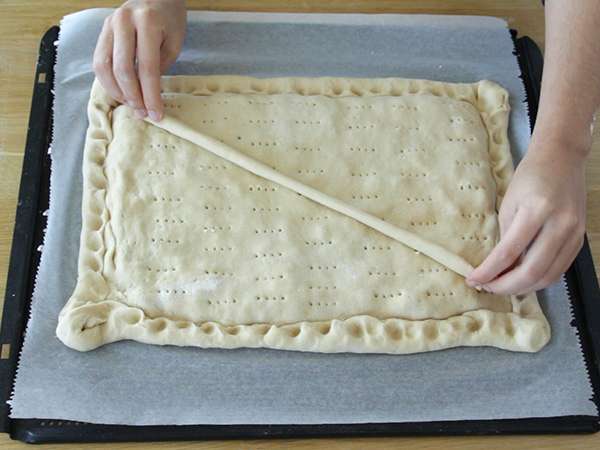 Empanada tuna Spanyol - Persiapan langkah 12