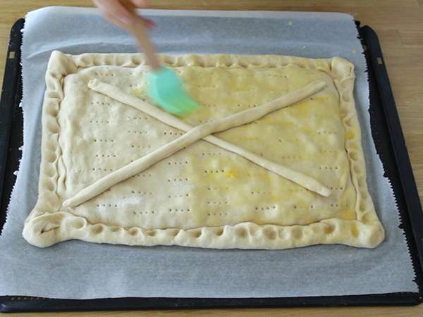 Empanada tuna Spanyol - Persiapan langkah 13