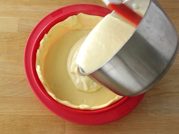 Flan custard buatan Baker - Persiapan langkah 5