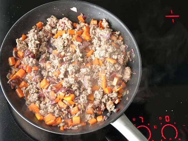 Pai gembala - Hachis parmentier britannique - Persiapan langkah 2