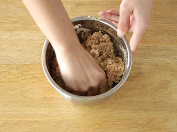 Briouats dengan almond, kue-kue oriental kecil - Persiapan langkah 2