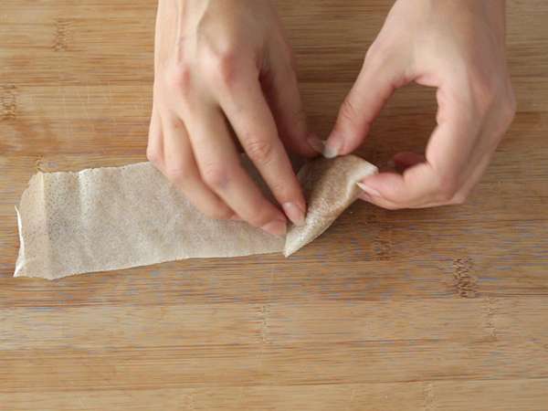 Briouats dengan almond, kue-kue oriental kecil - Persiapan langkah 6