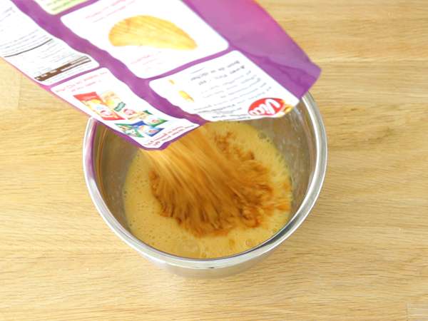 Tortilla super cepat dengan keripik - Persiapan langkah 2