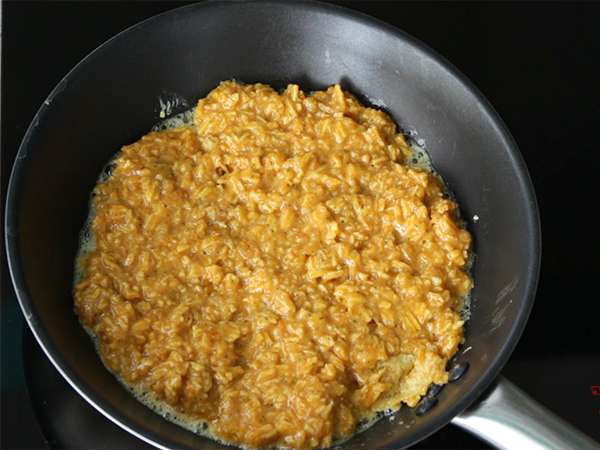 Tortilla super cepat dengan keripik - Persiapan langkah 3