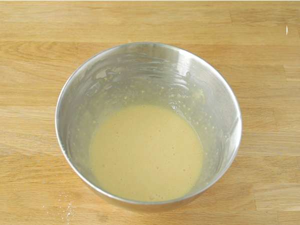 Kue apel yang tak terlihat - Persiapan langkah 1