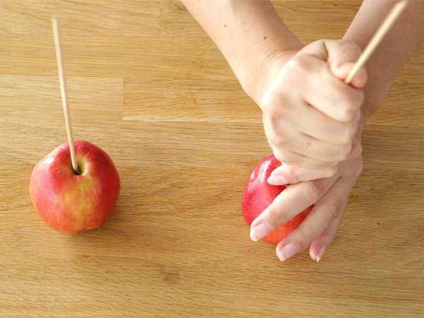 Aku suka apel! - Persiapan langkah 1