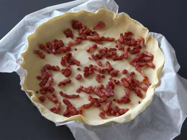 Resep quiche lorraine buatan sendiri yang mudah - Persiapan langkah 1