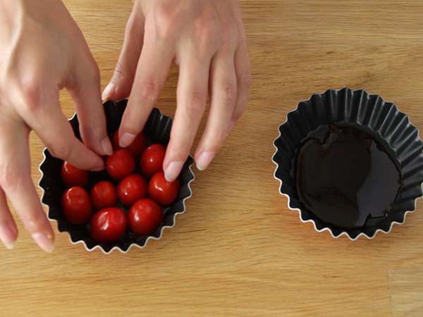 Tart tomat ceri tatin - Persiapan langkah 3