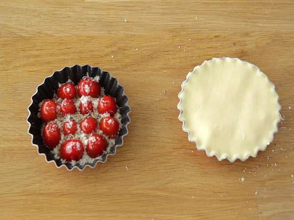 Tart tomat ceri tatin - Persiapan langkah 4