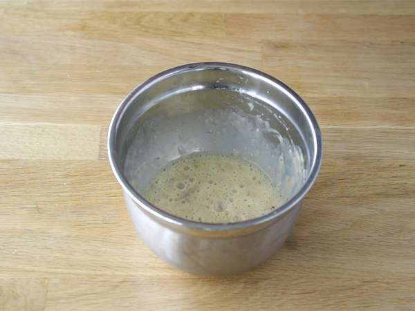 Kue Mangkuk Pisang - Persiapan langkah 1