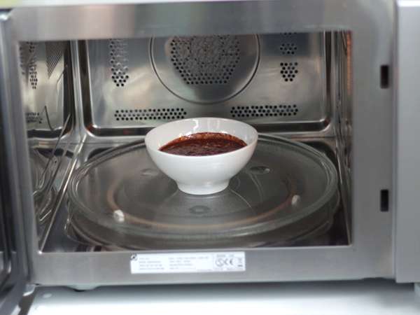 Kue Mangkuk Cokelat - bebas laktosa - Persiapan langkah 4