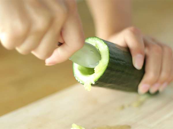 Mentimun Makis - Persiapan langkah 1