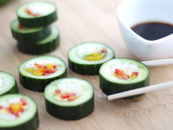 Mentimun Makis - Persiapan langkah 6