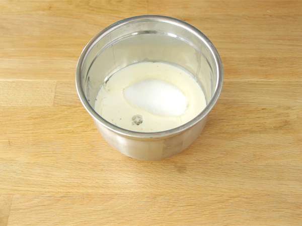 Tart aprikot yang mudah - Persiapan langkah 1