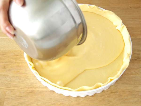 Tart aprikot yang mudah - Persiapan langkah 2