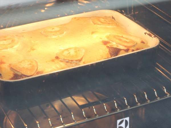 Lasagna bayam dan keju kambing - Persiapan langkah 5