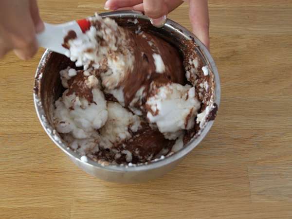 Mousse cokelat yang lapang - Persiapan langkah 4