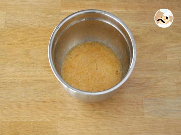 Bayam, ham, dan roti gulung fromage frais - Persiapan langkah 1