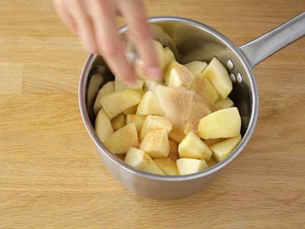 Tart apel, resep klasik - Persiapan langkah 1