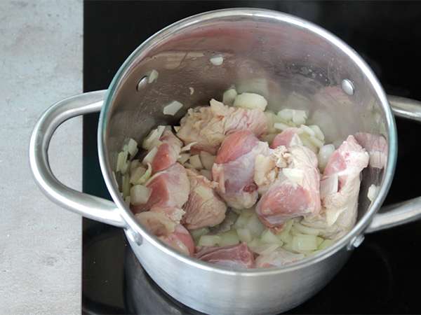 Rebusan daging sapi muda yang mudah - Persiapan langkah 1