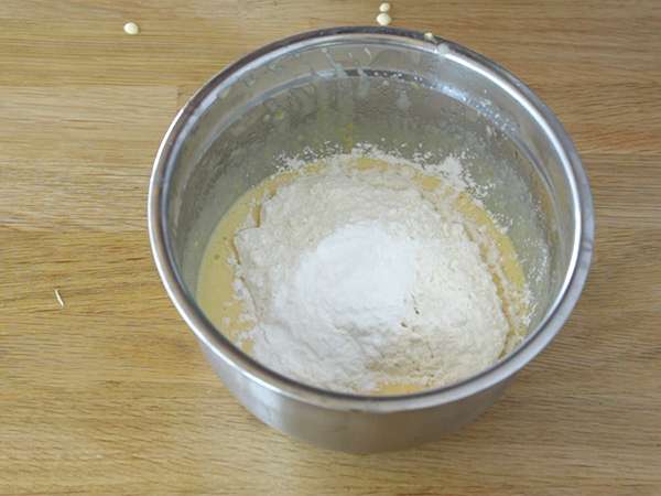 Kue lemon yang mudah - Persiapan langkah 3