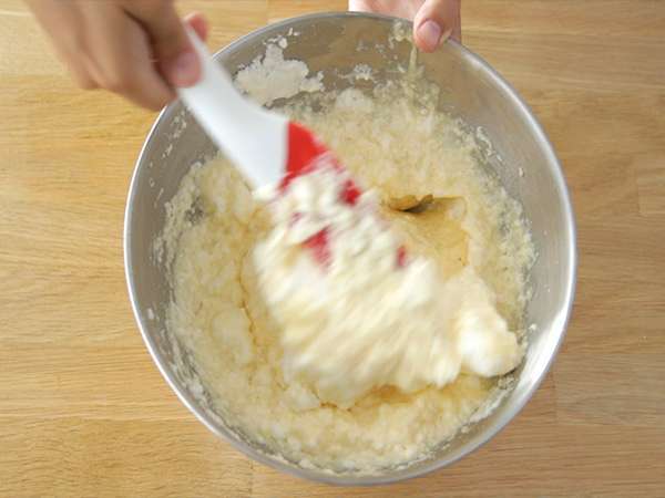 Souffle keju yang lembut dan lapang - Persiapan langkah 4