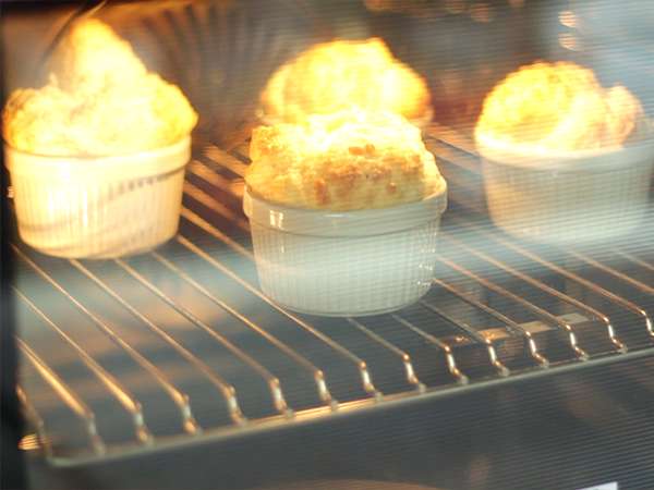 Souffle keju yang lembut dan lapang - Persiapan langkah 5