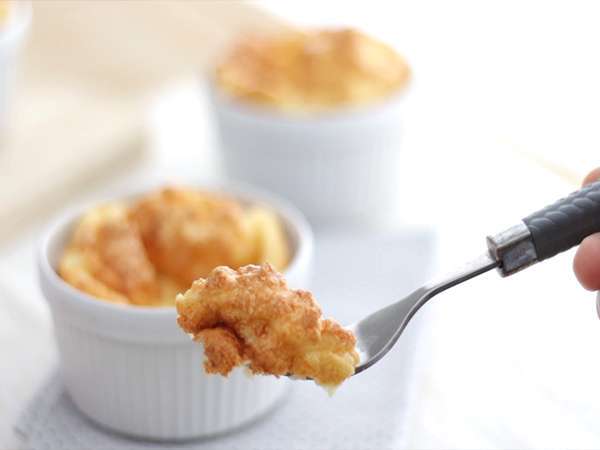 Souffle keju yang lembut dan lapang - Persiapan langkah 6