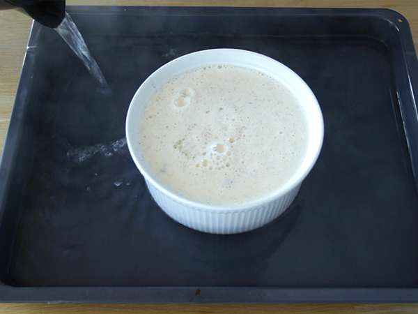 Puding telur vanila - Persiapan langkah 4