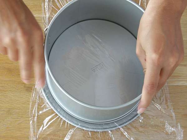 Chocolate Charlotte - Persiapan langkah 5