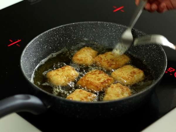 Leche frita makanan penutup khas Spanyol - Persiapan langkah 7