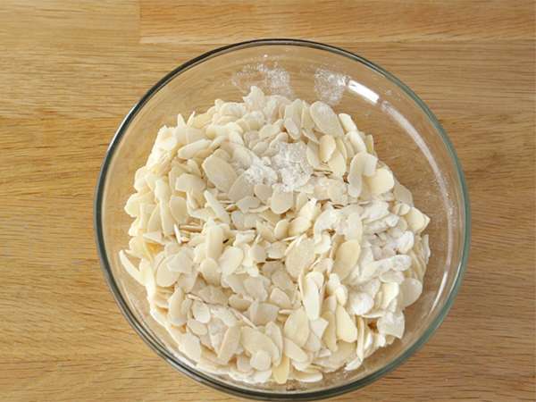 Tuiles almond - Persiapan langkah 1