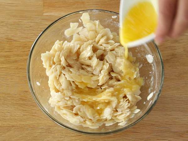 Tuiles almond - Persiapan langkah 2