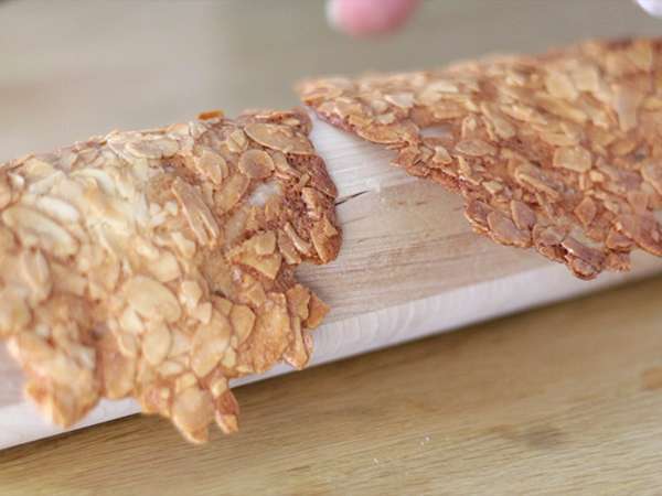 Tuiles almond - Persiapan langkah 5