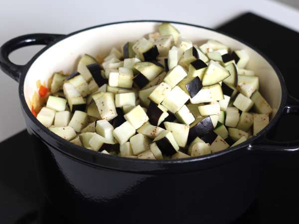 Ratatouille, resep yang mudah - Persiapan langkah 3