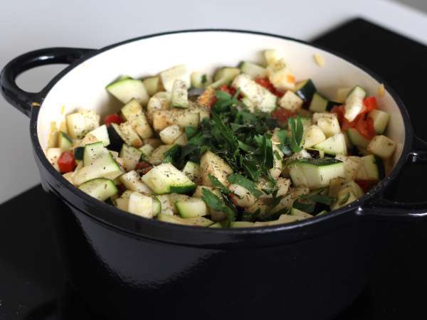 Ratatouille, resep yang mudah - Persiapan langkah 4