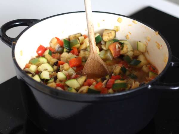 Ratatouille, resep yang mudah - Persiapan langkah 5