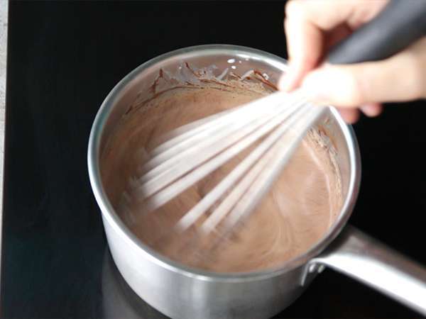 Kue tart cokelat - Persiapan langkah 3