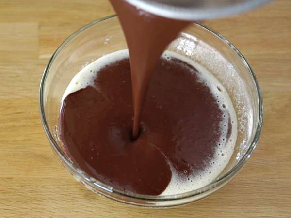 Kue tart cokelat - Persiapan langkah 4