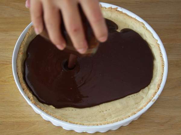 Kue tart cokelat - Persiapan langkah 5