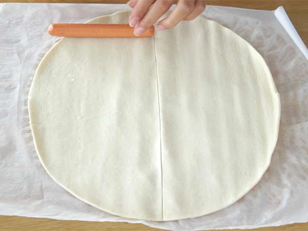 Bunga bersisik dengan knackis - Persiapan langkah 1