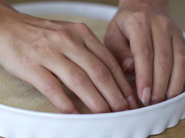 Kue raja dengan kamboja - Persiapan langkah 4