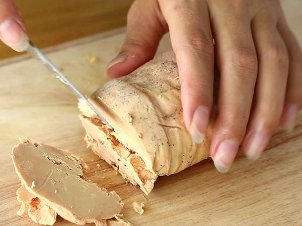 Makaroni foie gras dengan quenelles - Persiapan langkah 3