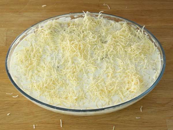 Ikan kod dengan krim, resep tradisional Portugis - Persiapan langkah 7