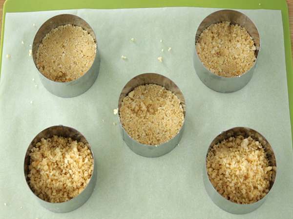 Kue keju salmon asin - Persiapan langkah 2