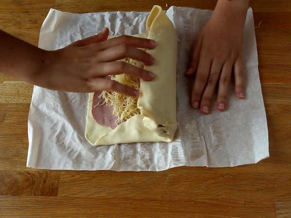 Tenderloin daging babi dalam kerak, selangkah demi selangkah - Persiapan langkah 3