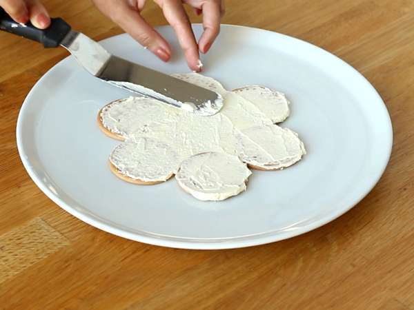 Kue biskuit Portugis, bolo de bolacha - Persiapan langkah 4