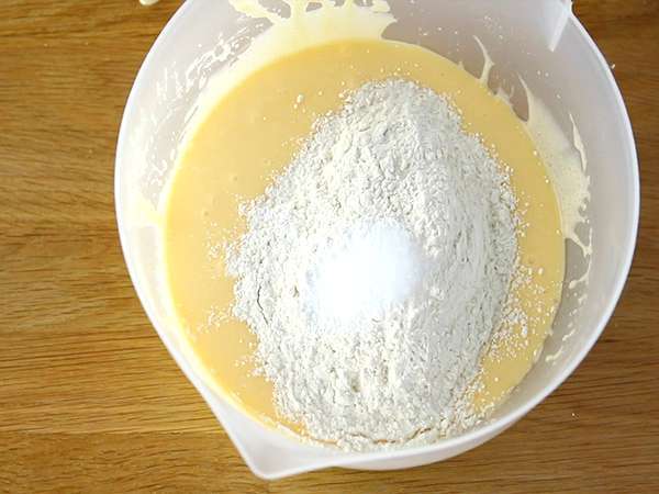 Kue marmer - Persiapan langkah 2