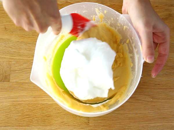 Kue marmer - Persiapan langkah 3